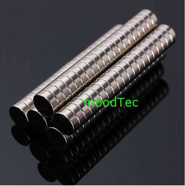 100pcs N50 Strong Round Disc Magnets Rare Earth Neodymium 8mmX3mm