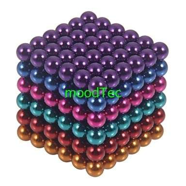 5MM 216 Circular Neodymium Magnetic Balls In Metal Tin (In Stock)