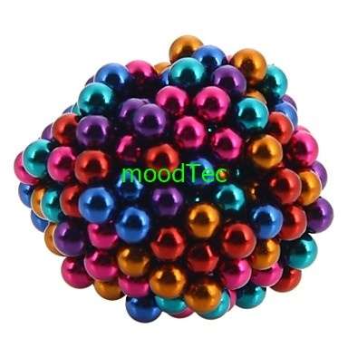 5MM 216 Circular Neodymium Magnetic Balls In Metal Tin (In Stock)