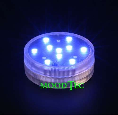 10 LED Colorful Waterproof Submersible Party Light With Remote Control (In Stock)