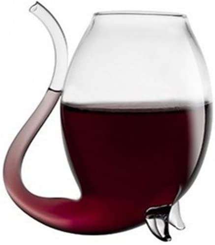 Goth Vampire Wine Glass (In Stock)