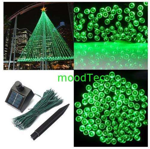 Green 100 LED Solar Powered Fairy String Light Garden / Party Decor - (Local Shipping)