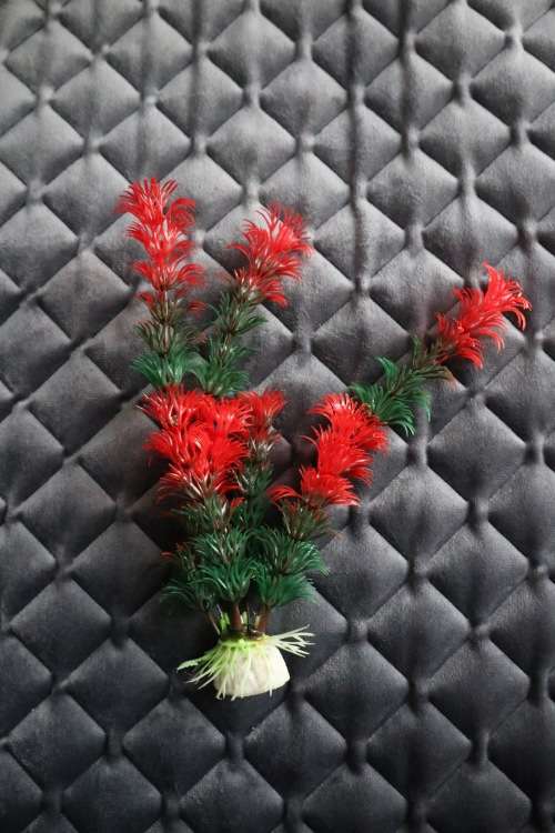 Artificial Plastic Fish Tank Plant - Aquarium Decor - 18 cm (In Stock)