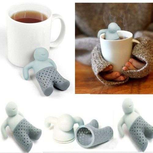 Mr Teapot Man - Silicone Tea Strainer (In Stock)