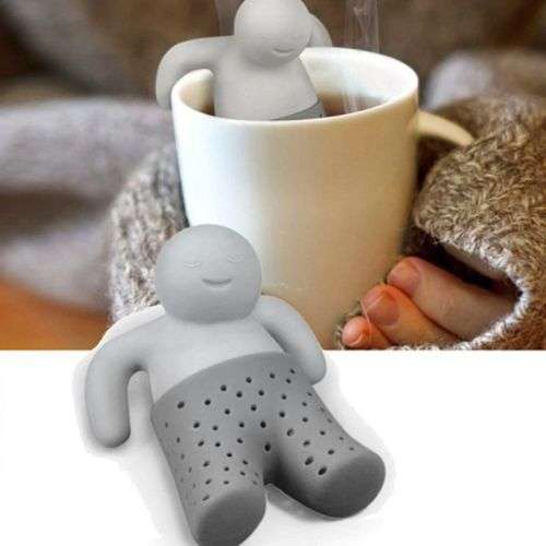 Mr Teapot Man - Silicone Tea Strainer (In Stock)