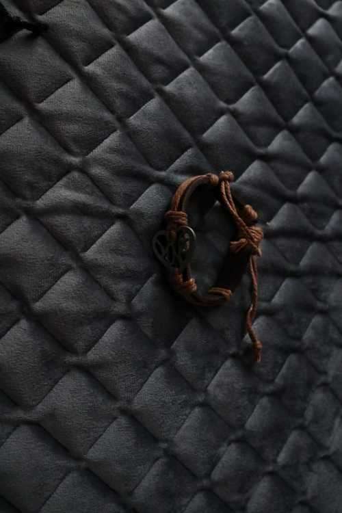 Leather Bracelet - Heart (In Stock)