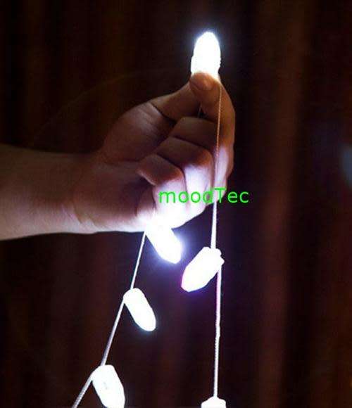White Led Light Insert For Balloons / Lanterns (Pack of 15) (In Stock)