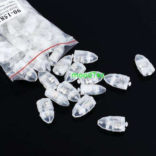 White Led Light Insert For Balloons / Lanterns (Pack of 15) (In Stock)