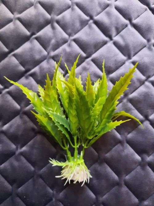 Artificial Plastic Fish Tank Plant - Aquarium Decor - 12 cm (In Stock)