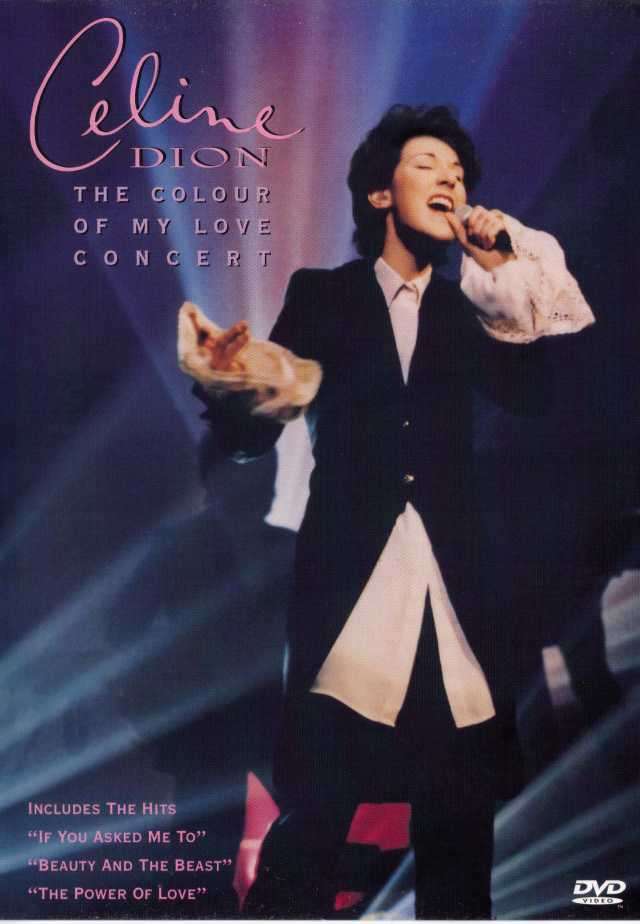 Celine Dion The colour of my love (DVD)