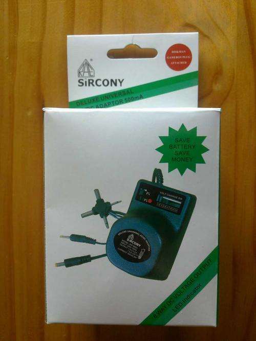 AC/DC Universal Adaptor 500mA (In stock)