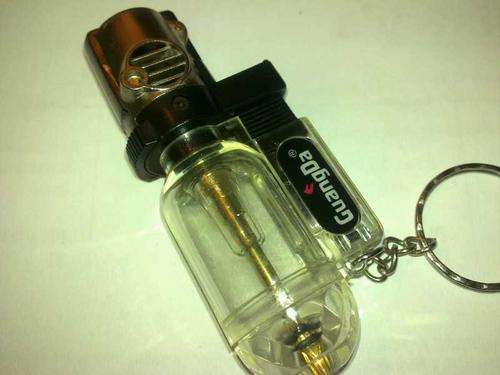 Portable Butane Jet Lighter (Clear)