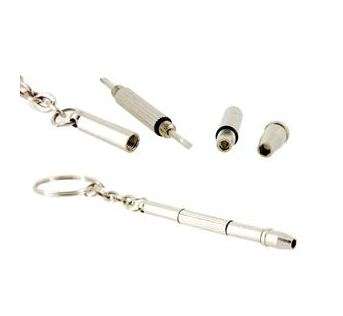 4 in 1 Glasses & Sunglasses DIY Repair Screwdriver on Keychain