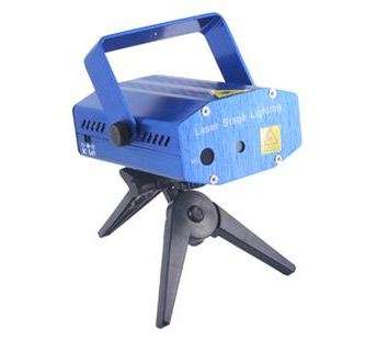 Mini DJ Laser Stage Light (with sound mode)
