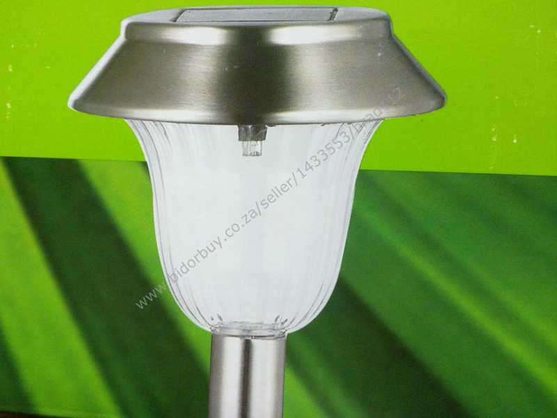 Stainless Steel LED Solar Garden Light