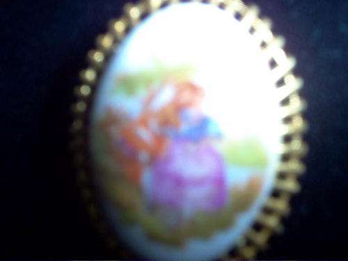 LIMOGES BROOCH