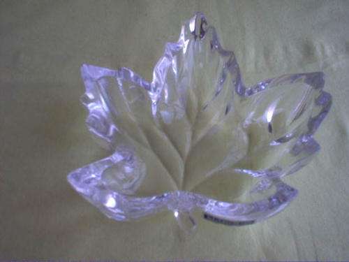 WATERFORD CRYSTAL LEAF