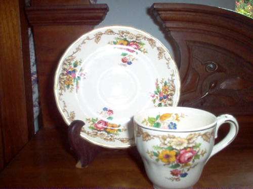 GRINDLEY ENGLAND COFFEE CUP AND SAUCER