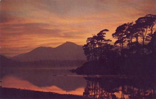 POSTCARD Queens Hotel, Keswick