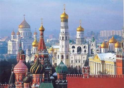 POSTCARD - The Kremlin, Moscow