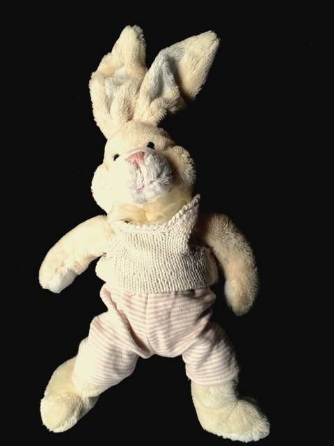 Floppy the Bunny!  Heunec Soft Toy!