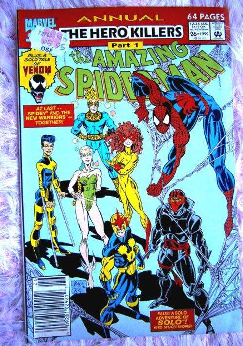 The Amazing Spider-Man Part 1 - Annual - The Hero Killers - 1992 - Marvel Comics