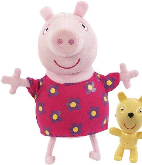 Peppa Pig stuffed soft toy figure with daisy T-Shirt!  Cheap price!