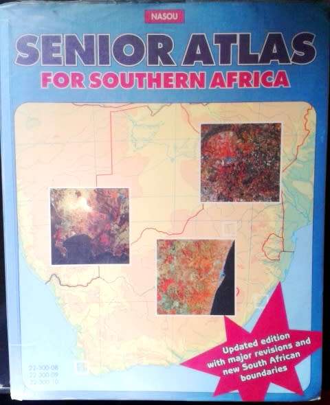 Senior atlas for Southern African - A. Nasou - Updated Edition!!