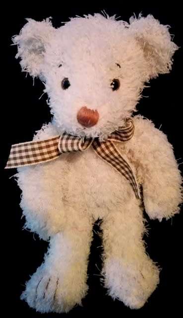 Russ Berrie Keegan Bear - Item no 24246. Rare Little Bear!