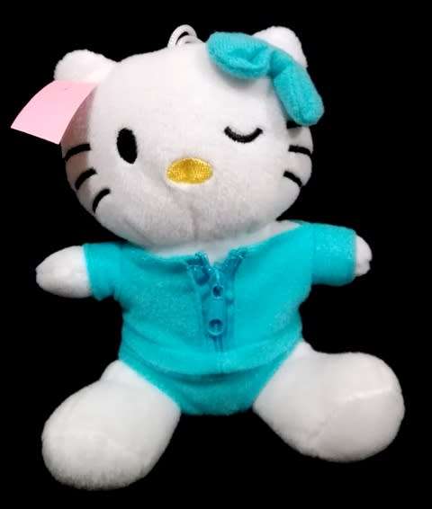 Hello Kitty plush toy.  16cm.
