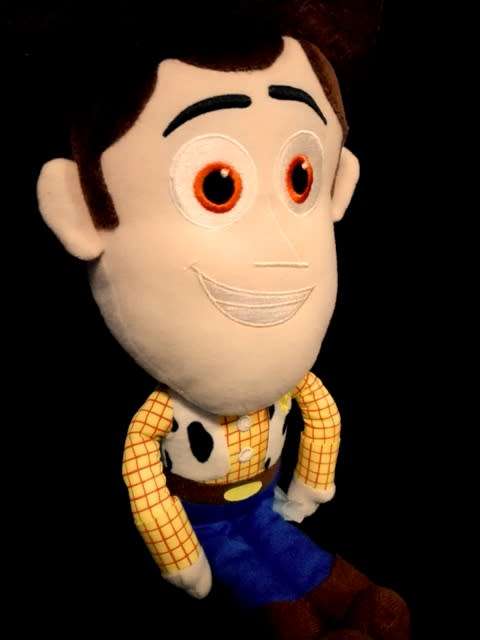 Disney Pixar.  Sheriff Woody from Toy Story Soft Toy.