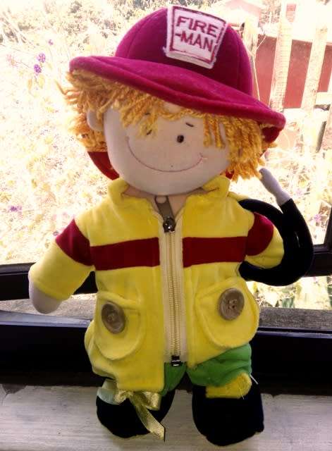 Hank the "Hottest" Fireman Ragdoll!