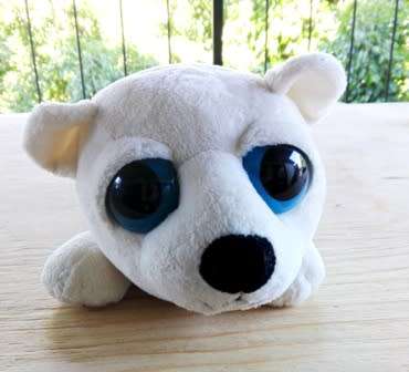 Russ Berrie - Lil` Peepers Arctic the Polar Bear.