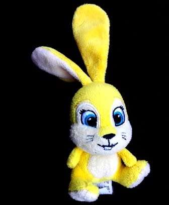 Yellow Migros Easter Small Baby Bunny - Super soft toy!