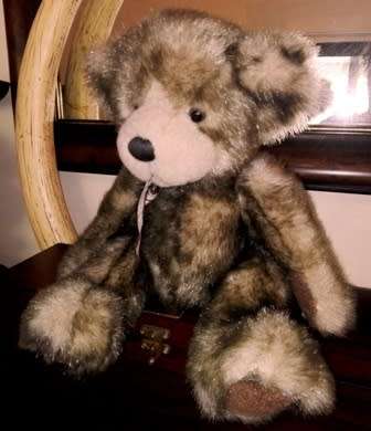 Russ Berrie Cappuccino Bear.  Item No 4312.