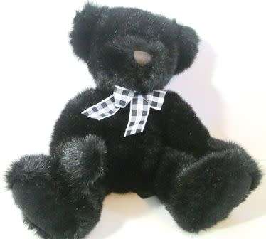 Russ Berrie - Welby!  A Beautiful, Black Bear.  Item no 23140.  Bears from the Past!