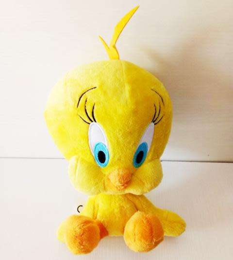 Looney Tunes.  Tweety the Canary - Plush Toy.  Big Headz!