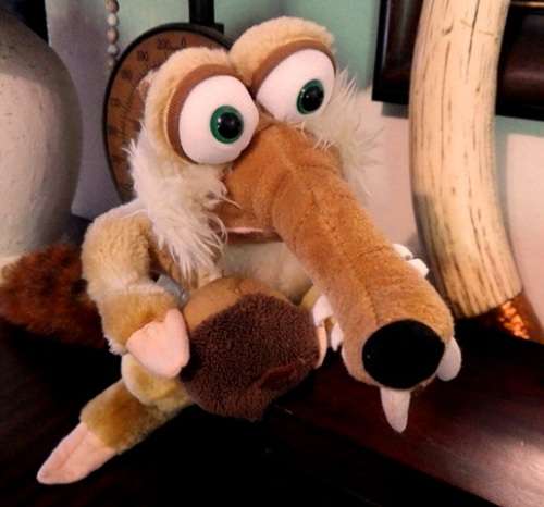 Scrat Squirrel from Ice Age 3. Cuteness!