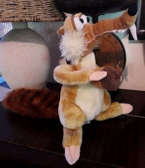 Scrat Squirrel from Ice Age 3. Cuteness!
