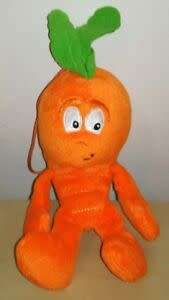 VitaMini - Small Size of The Goodness Gang. Charlie Carrot the Plush Soft Toy.
