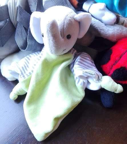 Little Elephant Rattle, Baby Comfort/Toy Blanket.  Sterntaler Toy!