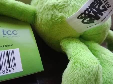 The Goodness Gang Mini Apple.  Plush Soft Toy.  15cm.