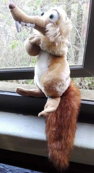 Scrat Squirrel from Ice Age. Cuteness!