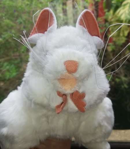 2x White Mice Folkmanis Hand Puppets. Beautiful Crafted Critter Puppets!