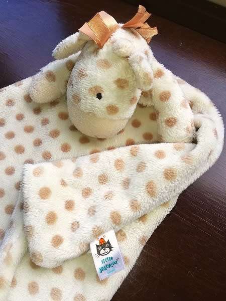 Little Jellycat Baby Zebra! Soft, Plush Baby Comforter/Toy Blanket.