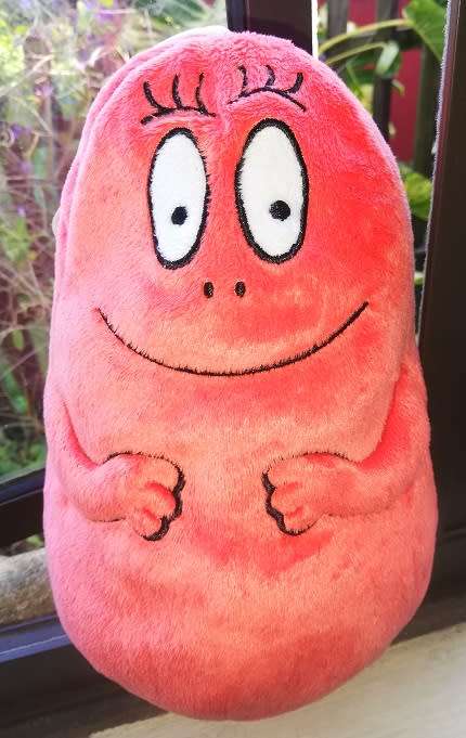 Rare Barbaborre.  Plush Barbapapa Soft Toy.  26cm.