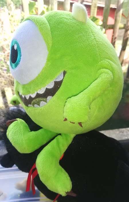 Monsters Inc Mike Wazowski One Eyed Monster. Small Plush Toy.