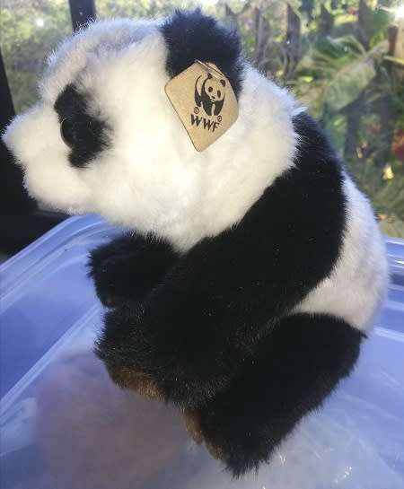 Cute Genuine "WWF" Panda plush soft toy!