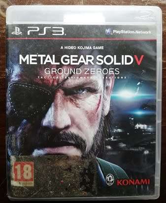 PS3 Metal Gear Solid V: Ground Zeroes.  Tactical Espionage Operations!