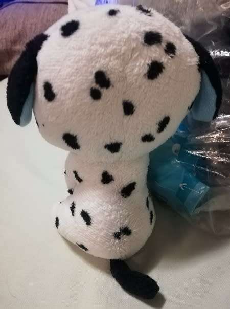 TY Fetch the Dalmation.  Beanie Boo Plush Soft Toy.  17cm.
